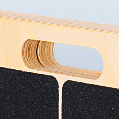 Tabla de Inclinación Ajustable de Madera para Estiramiento y Fortalecimiento Muscular