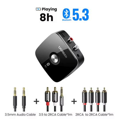 Receptor de Audio Bluetooth de Alta Velocidad con Reproductor USB