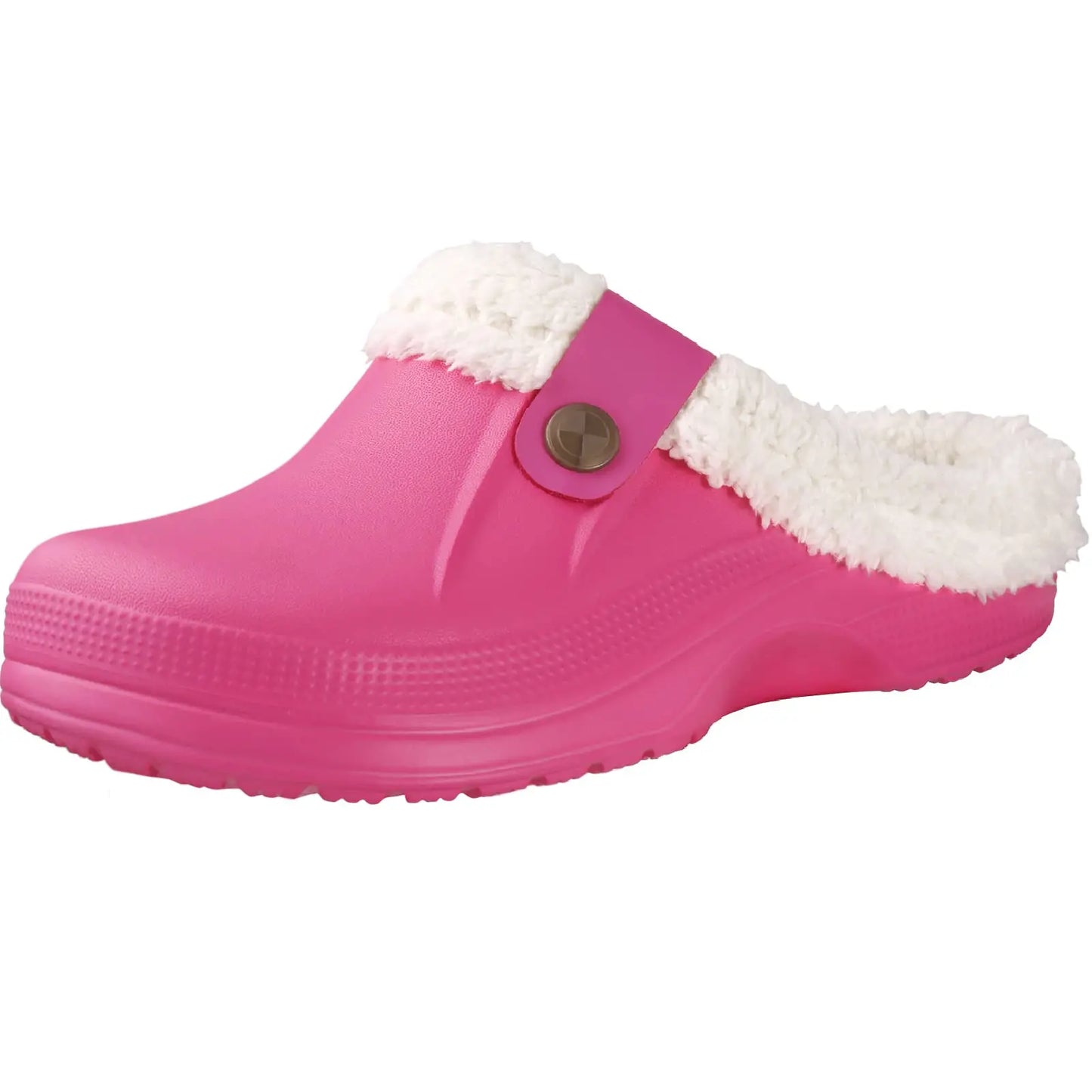 Pantuflas unisex antideslizantes de piel cálida