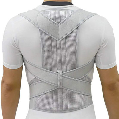 Corrector de postura con barra metálica ergonómica