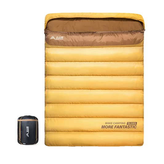 Sac de Couchage 2 Places 4 Saisons Étanche et Chauffant - Marcherelle