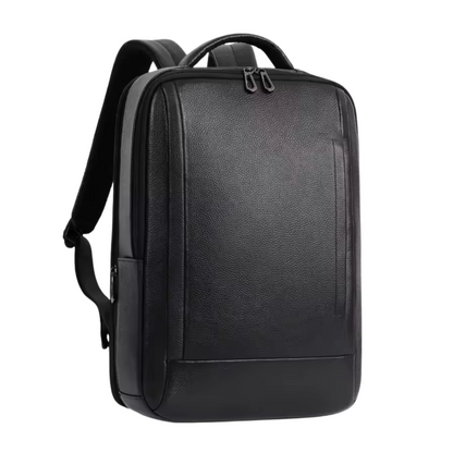 Mochila Retro de Cuero para Ordenador con Puerto USB