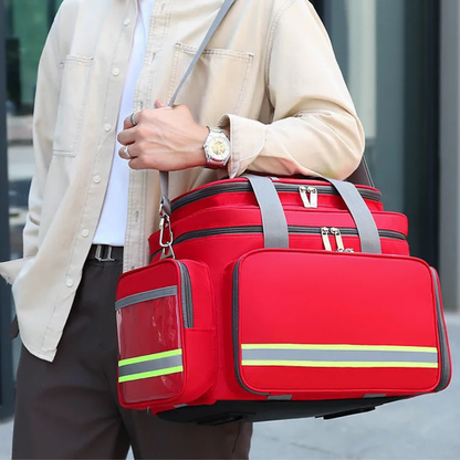 Bolsa de Primeros Auxilios Médica Impermeable de Gran Capacidad