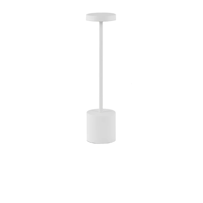 Lámpara de Escritorio Elegante Blanco Crema