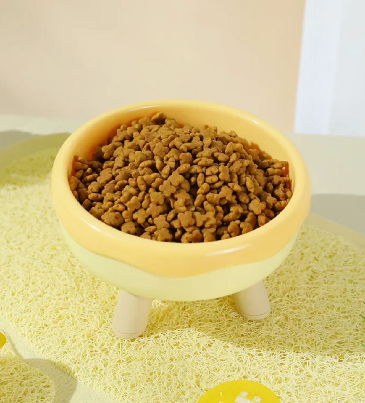Bol redondo para comida de animales
