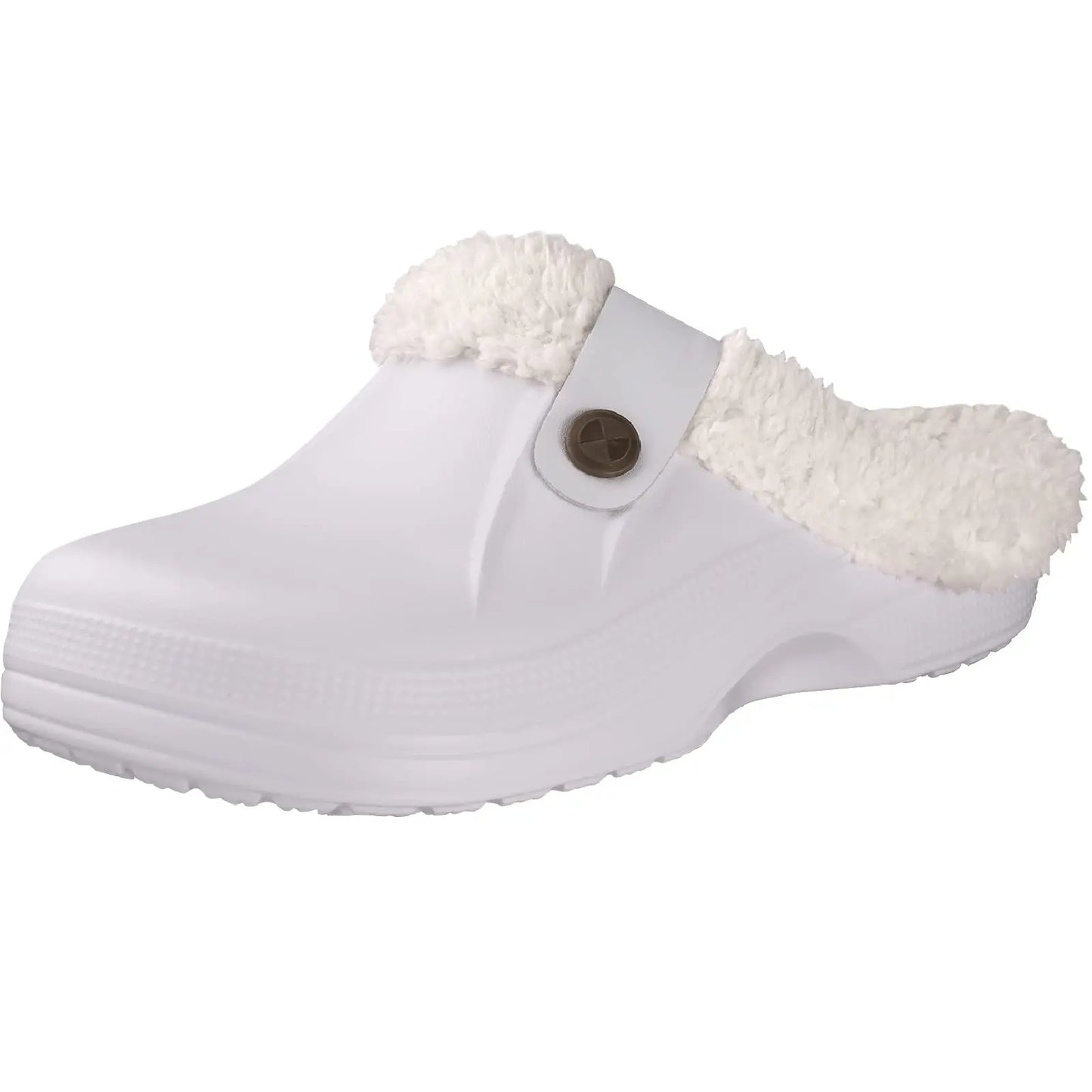 Pantuflas unisex antideslizantes de piel cálida