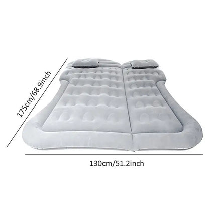 Colchón Inflable para Coche Gris y Cómodo