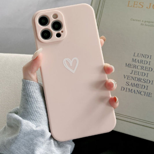 Étui iPhone Cœur Fashion Antichoc Silicone - Foivo