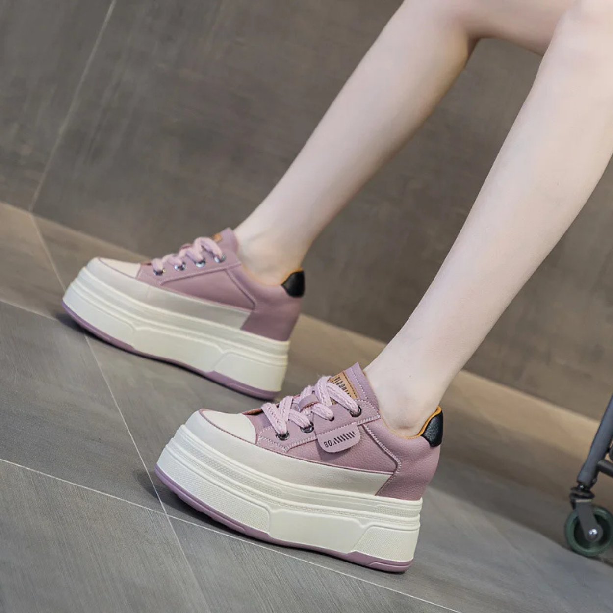 Zapatos con Plataforma Elevadora 9 cm para Mujer Moderna
