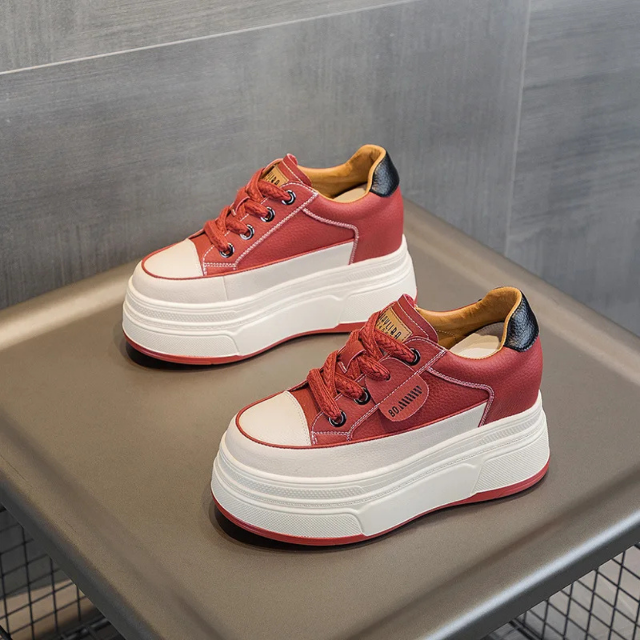 Zapatos con Plataforma Elevadora 9 cm para Mujer Moderna