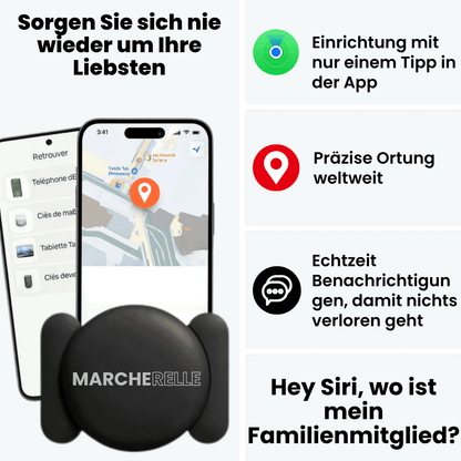 Marcherelle – Rastreador GPS para niños sin suscripción