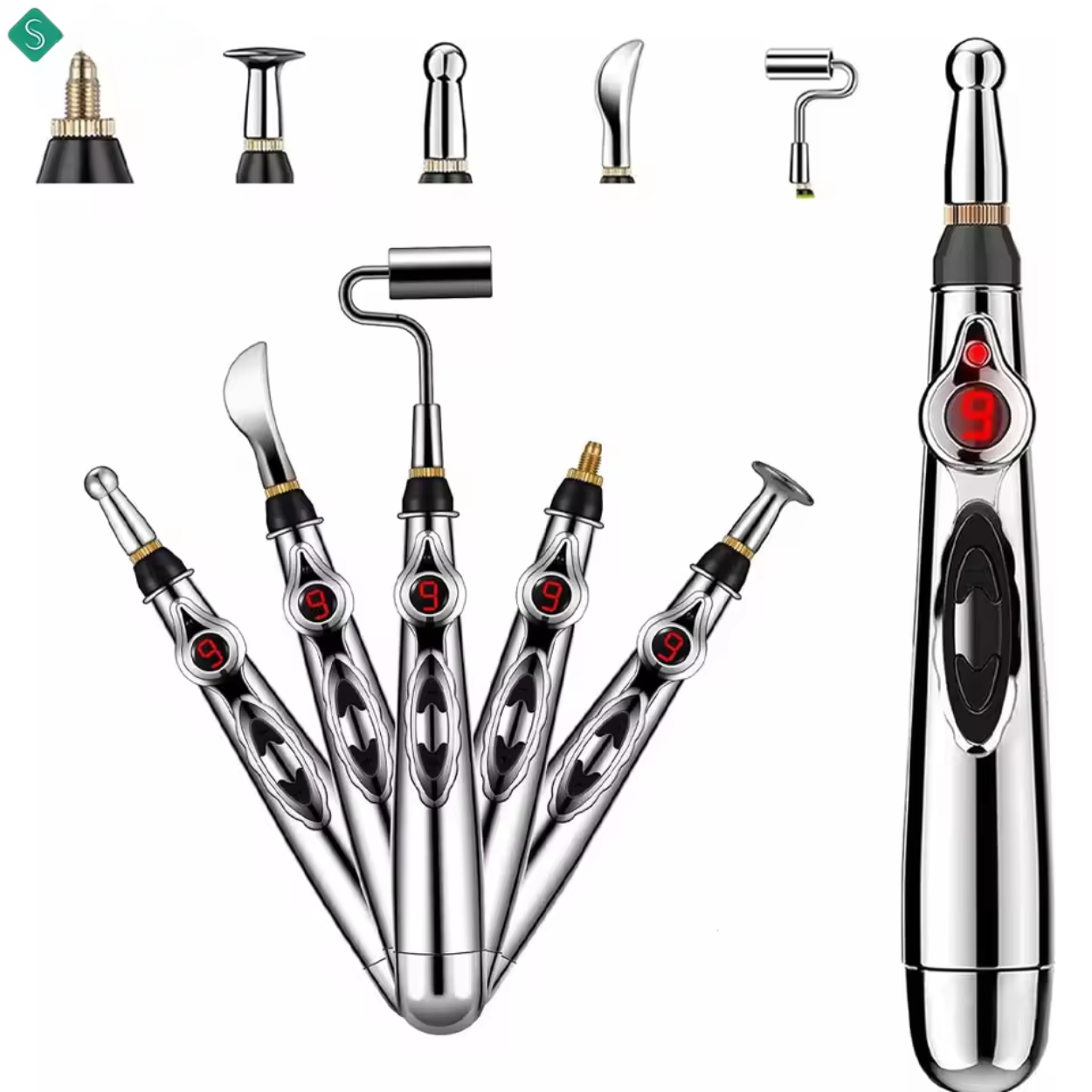 Bolígrafo de Acupuntura Electrónico para Aliviar Dolores