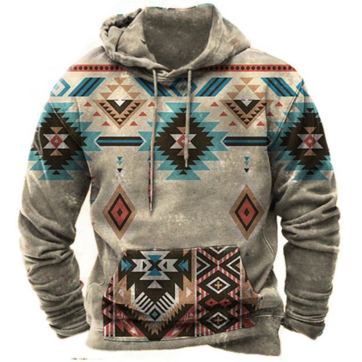 Sudadera con Capucha Streetwear Estampada, Colorida y Cómoda