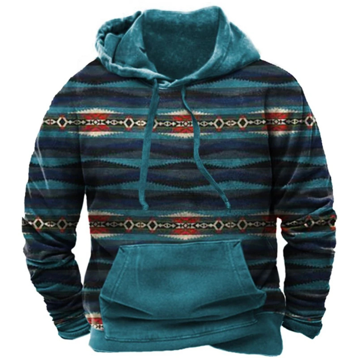 Sudadera con Capucha Streetwear Estampada, Colorida y Cómoda