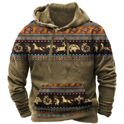 Sudadera con Capucha Streetwear Estampada, Colorida y Cómoda