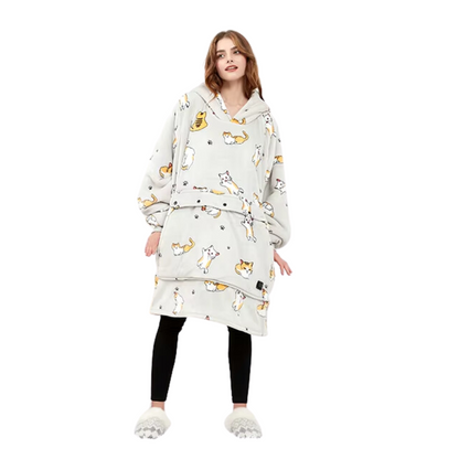 Sudadera con Capucha Eléctrica Calefactable con Calefacción USB