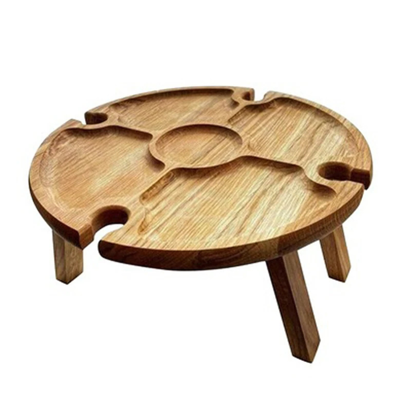 Mesa de Aperitivos de Madera Plantée Diseño Elegante