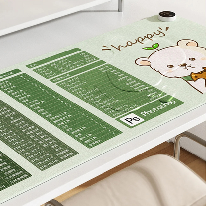 Alfombrilla de Ratón Calefactable Eléctrica para Oficina