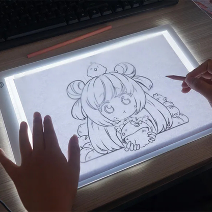 Tableta LED con Pantalla Gráfica Iluminada Ajustable para Dibujo
