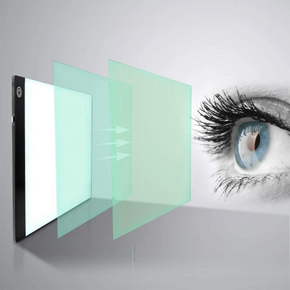 Tableta LED con Pantalla Gráfica Iluminada Ajustable para Dibujo