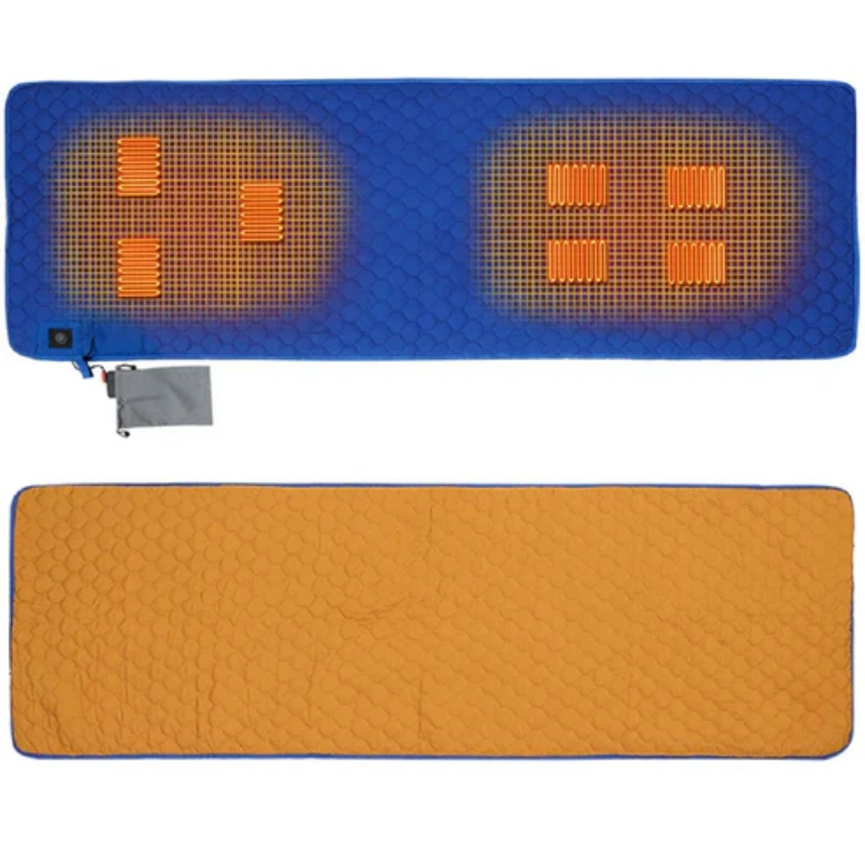 Colchoneta de Camping Eléctrica Calefactora e Impermeable