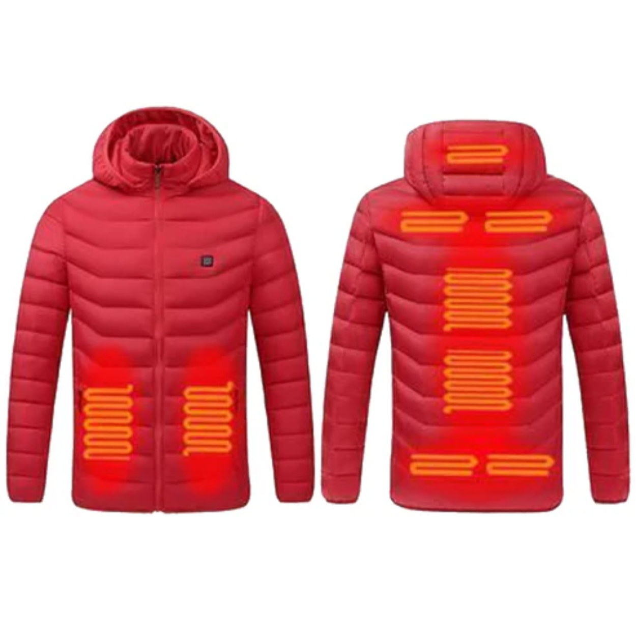 Chaqueta Calefactable Eléctrica Reversible para Hombre y Mujer