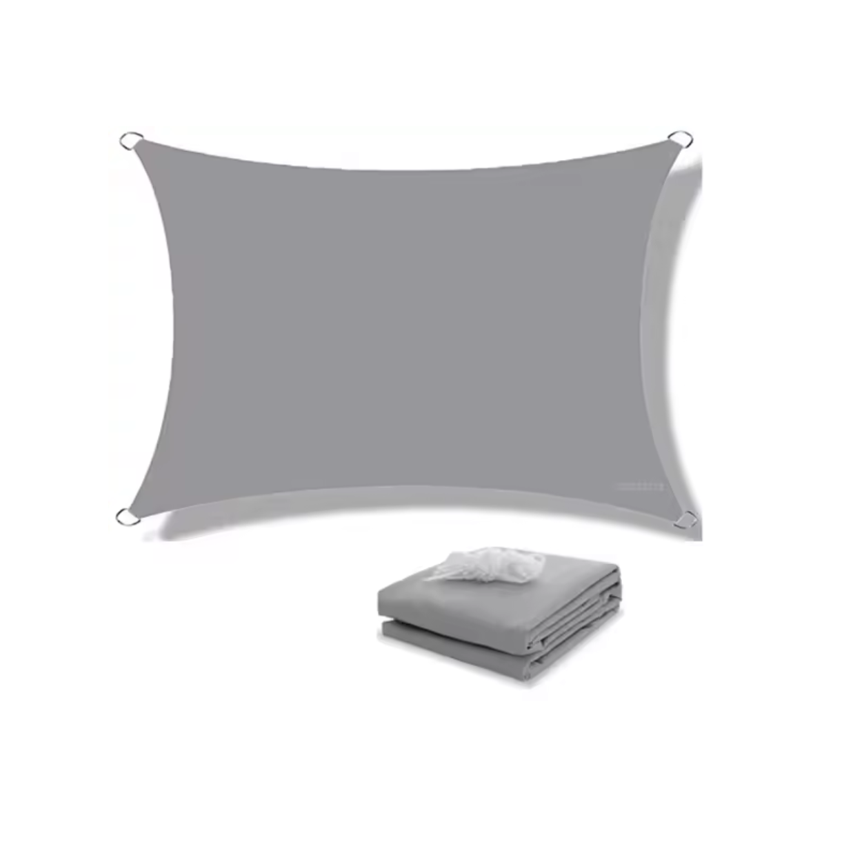 Vela de Sombra Resistente al Agua de Poliéster Ligero