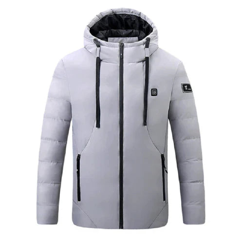 Chaqueta Calefactable Eléctrica con 4 Zonas de Calor Ajustables