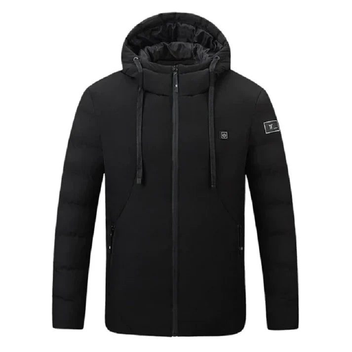 Chaqueta Calefactable Eléctrica con 4 Zonas de Calor Ajustables