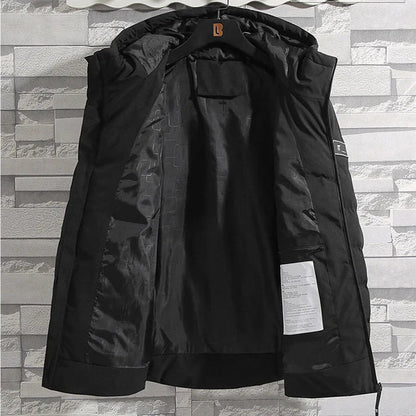 Chaqueta Calefactable Eléctrica con 4 Zonas de Calor Ajustables