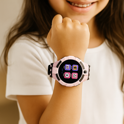 Reloj inteligente infantil colorido con cámara y pantalla táctil