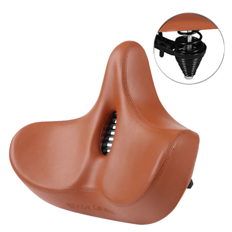 Sillín de bicicleta cómodo y ergonómico