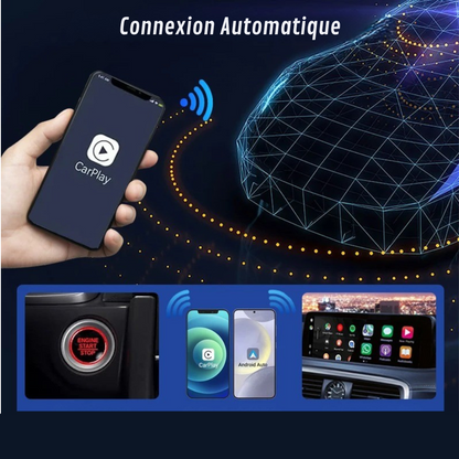 Adaptador CarPlay USB Inalámbrico Compacto y Práctico