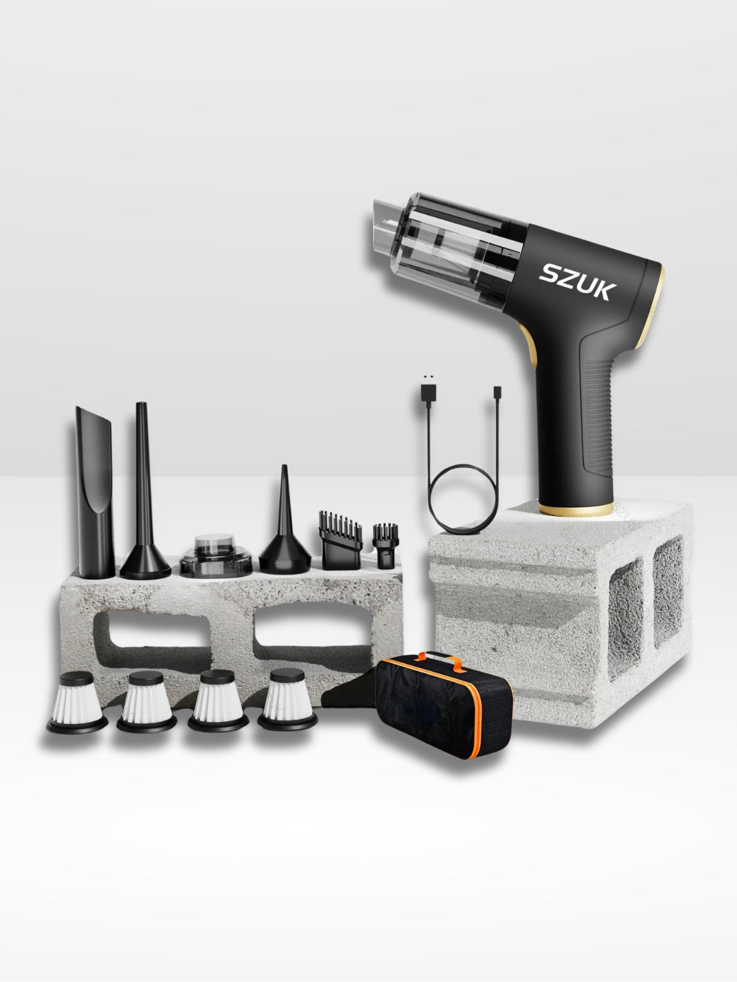 Aspiradora para Auto Potente y Compacta