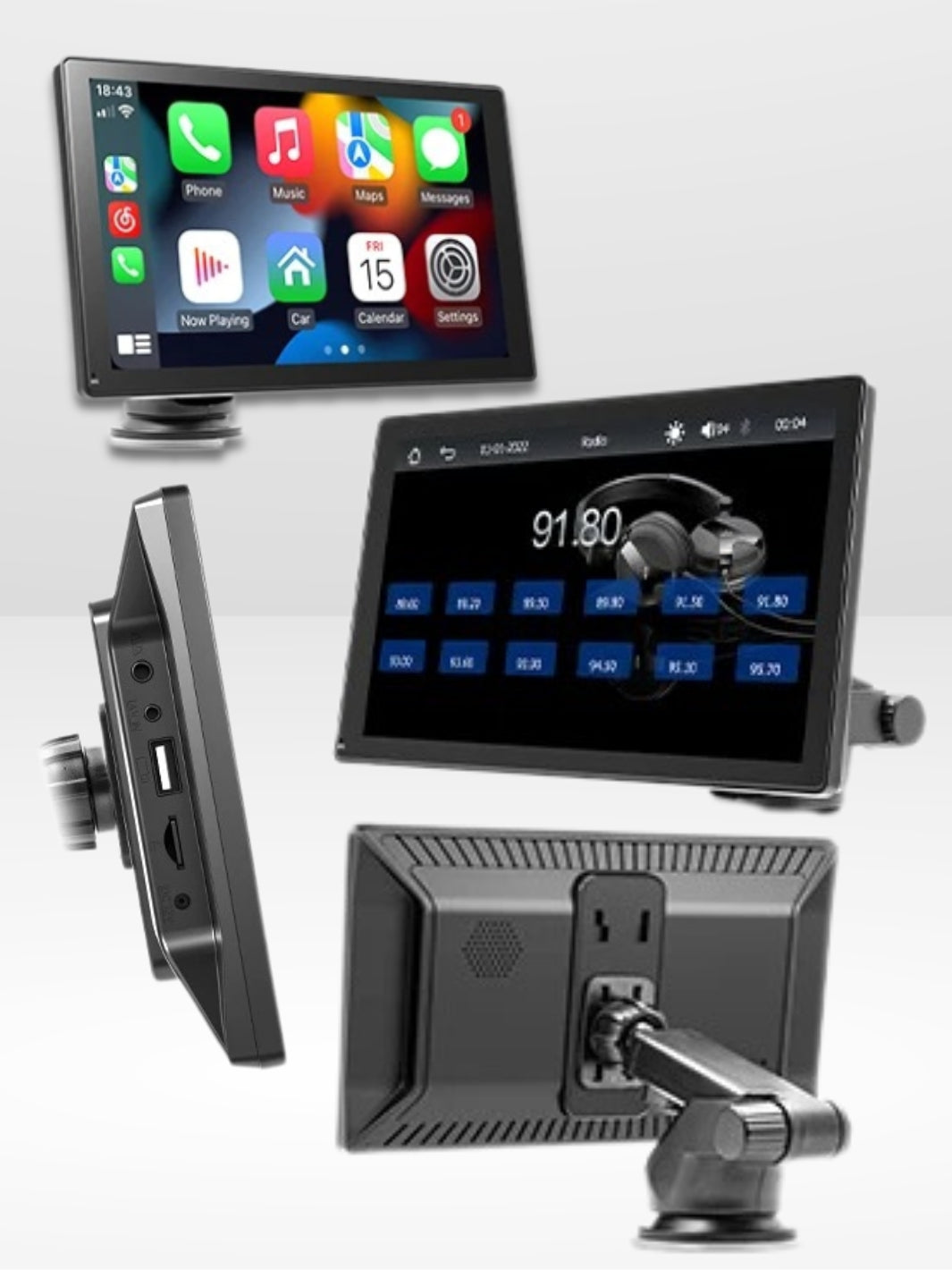 Radio Android Carplay con Pantalla Táctil