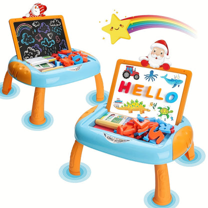 Pizarra Escolar Reversible en Blanco y Negro con Accesorios