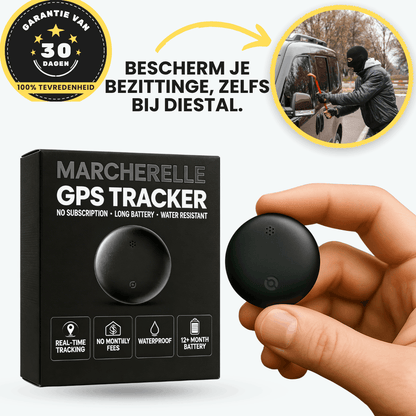 Marcherelle - Rastreador GPS Sin Suscripción | Compatible con Android e iOS