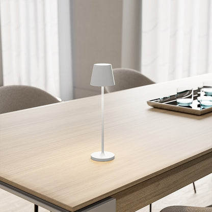 Lámpara LED Compacta con Pantalla Táctil y Larga Duración