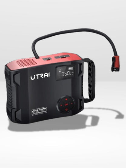 Inflador de Neumáticos 4 en 1 Compacto y Práctico