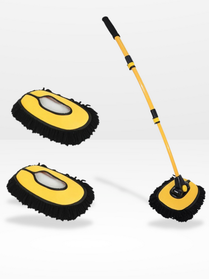 Cepillo de Limpieza para Coche Telescópico y Suave
