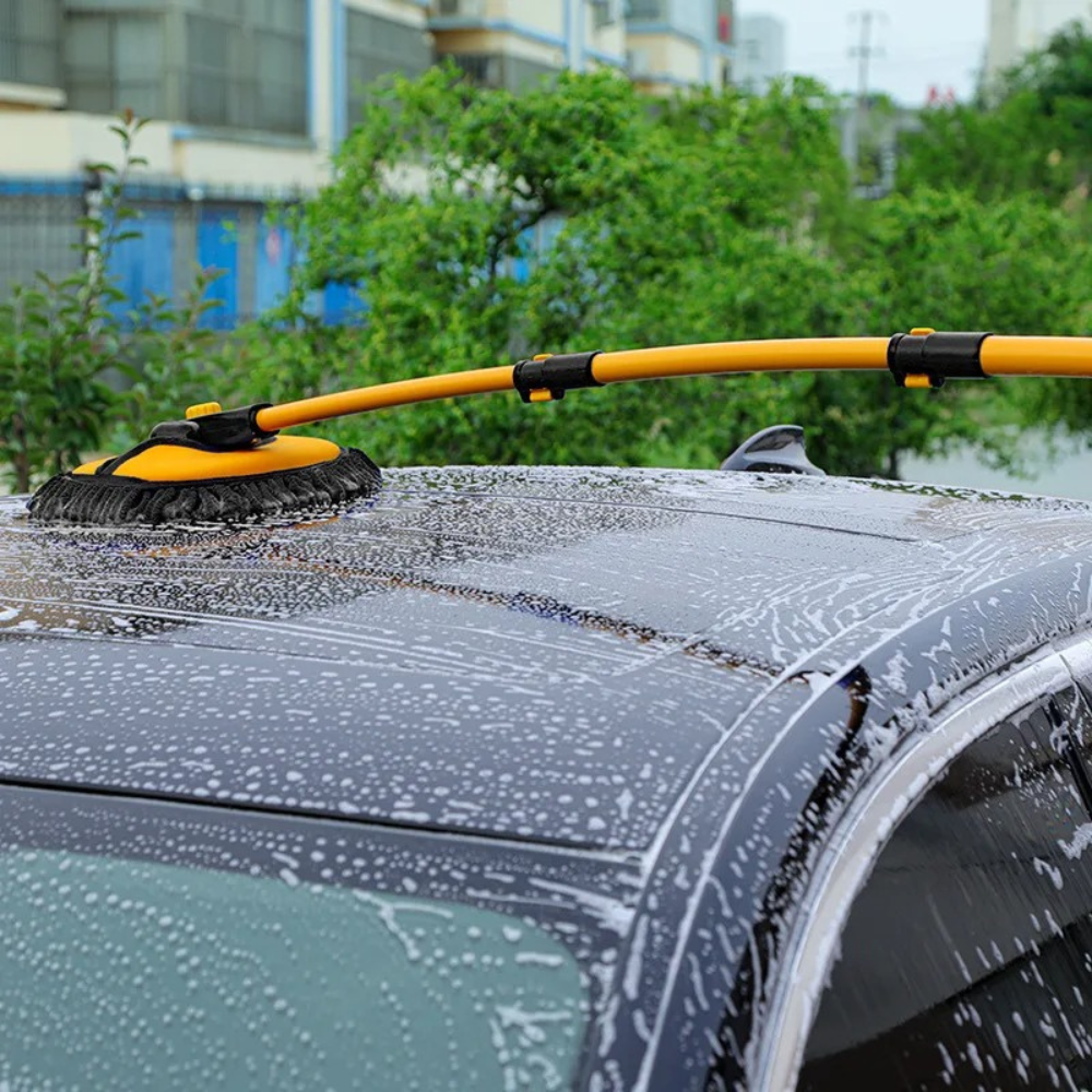 Cepillo de Limpieza para Coche Telescópico y Suave