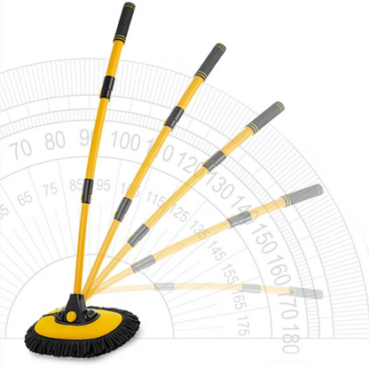 Cepillo de Limpieza para Coche Telescópico y Suave
