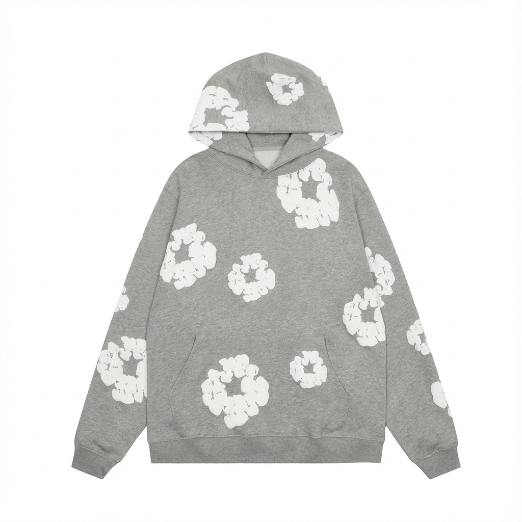 Sudadera Hombre Floral Elegante – Confort Chic Primavera