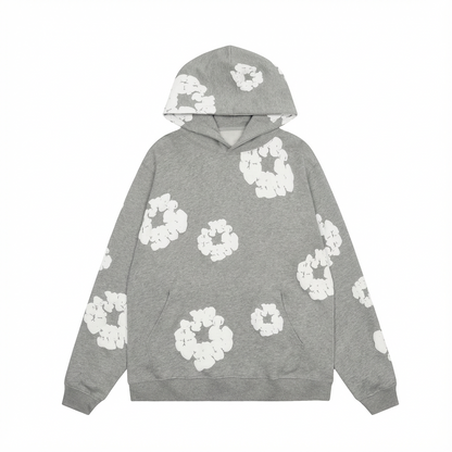 Sudadera Hombre Floral Elegante – Confort Chic Primavera