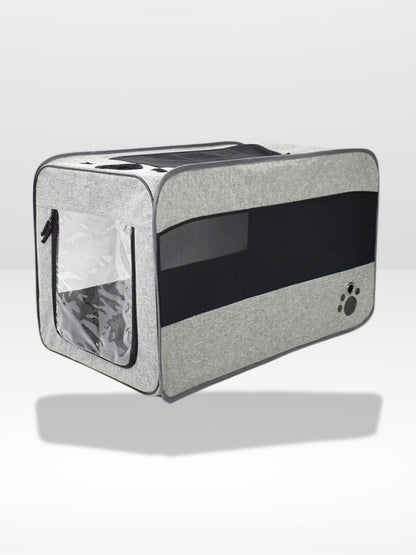 Cage de Transport Chien pour Voiture Léger et Sûr - Marcherelle