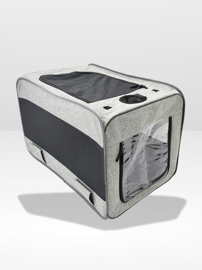 Jaula de Transporte para Perro para Coche Ligera y Segura