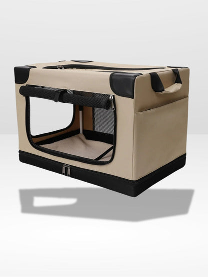 Transportín para Perro Seguro y Cómodo para Coche