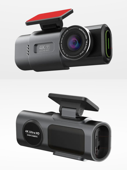 Cámara para Coche 4K Full HD con Grabación Continua