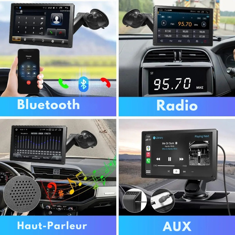 Radio Android Carplay con Pantalla Táctil