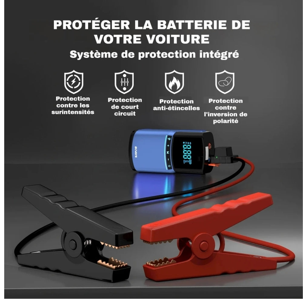 Compresor y Potenciador de Batería Potente y Compacto